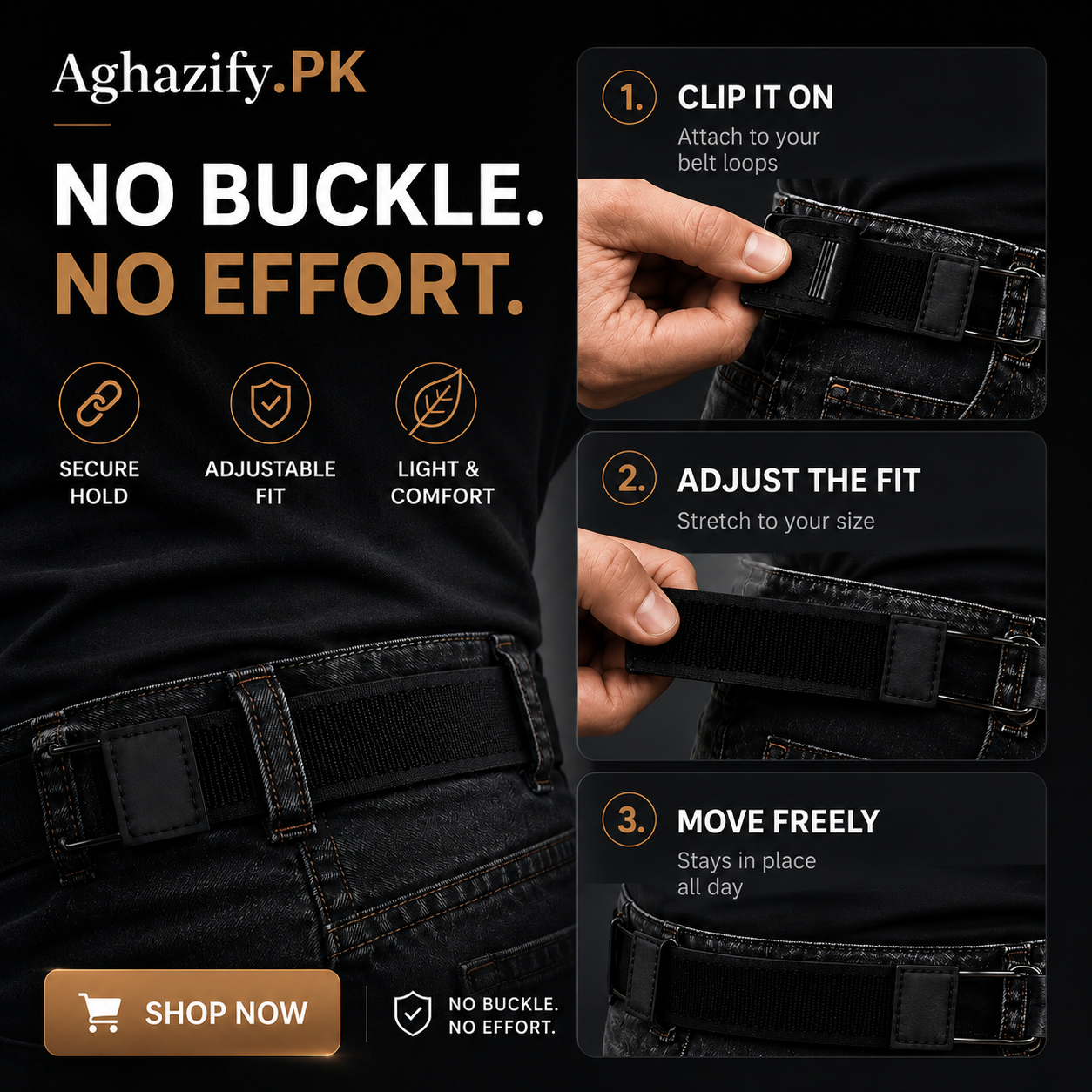 Buckle Free Belts