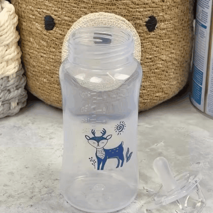 Hands-Free Self Baby Feeding Bottle