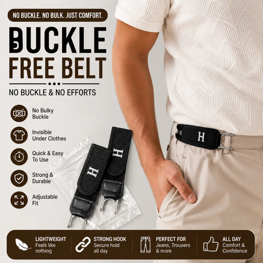 Buckle Free Belt  – Pack of 1 Pair