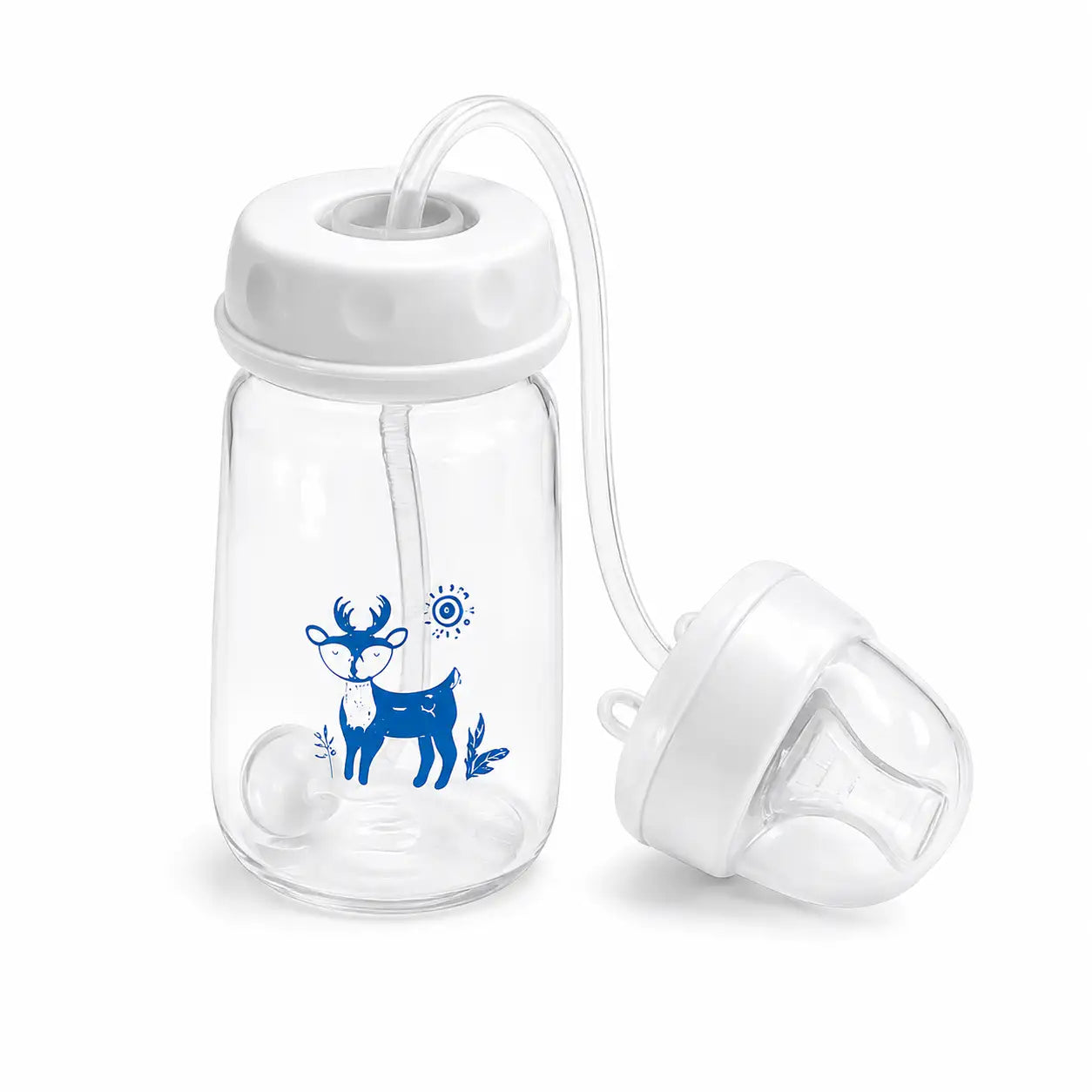 Hands-Free Self Baby Feeding Bottle
